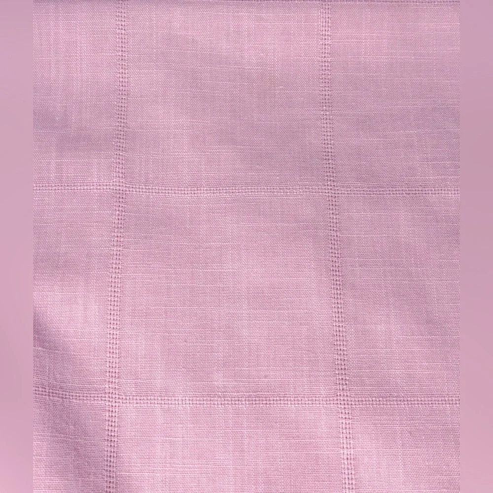 Vera Neumann Light Pink Pointelle Square Tablecloth Granny Cottage Core READ
